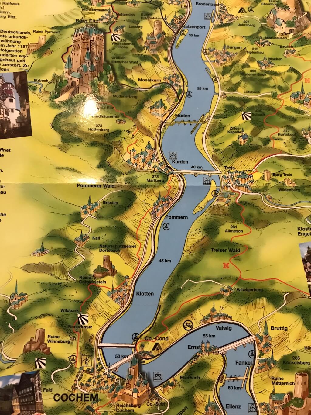 ruta por el Valle del Mosela