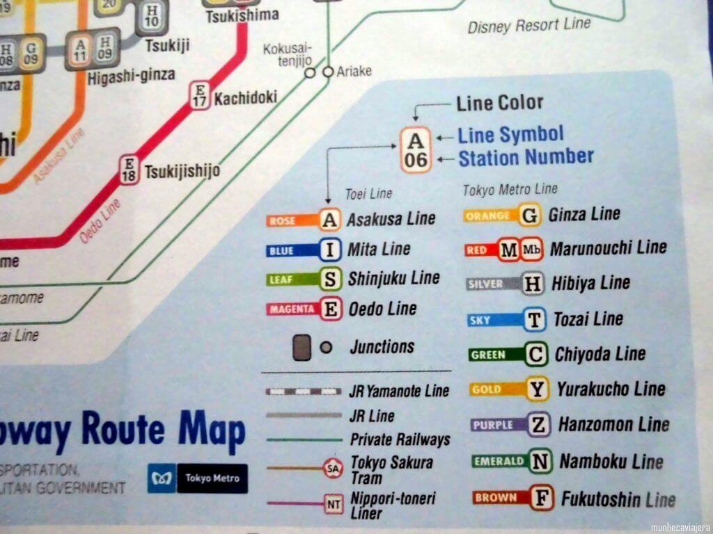 cómo moverse por Tokio