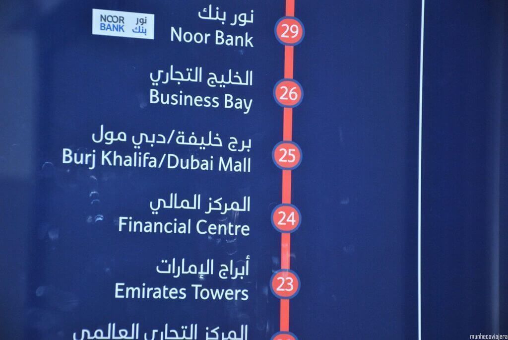 dubai en una escala larga