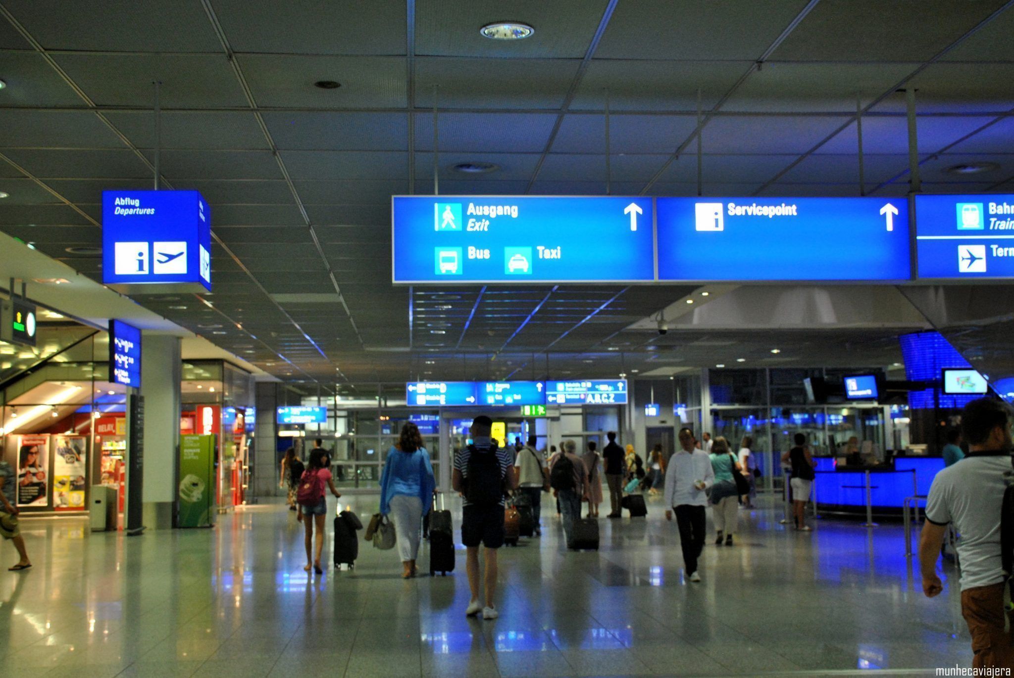 cómo ir del aeropuerto de Franfurt al centro